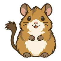 Illustration of a Degu
