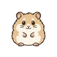 Illustration of a Roborovski Hamster