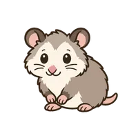 Illustration of a Short-Tailed Opossum