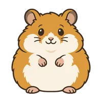 Illustration of a Syrian Hamster